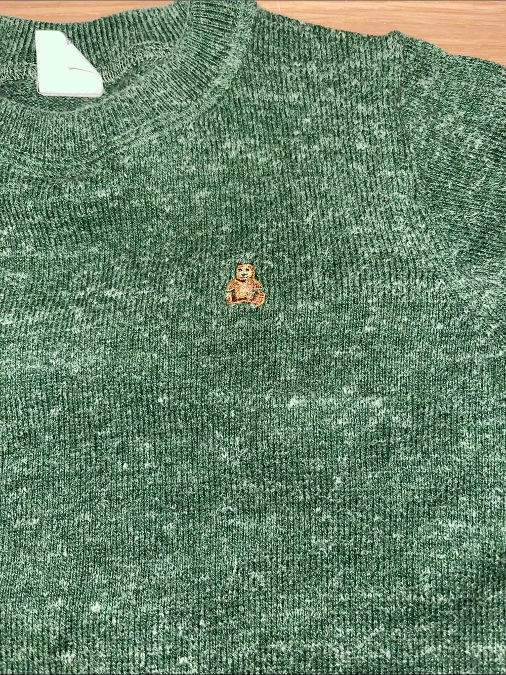 Baby GAP Green Crewneck Sweater 4 yr